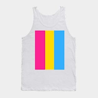 Proud Pansexual Pride Flag (Proud LGBTQ+ Community Pride Flag) Tank Top